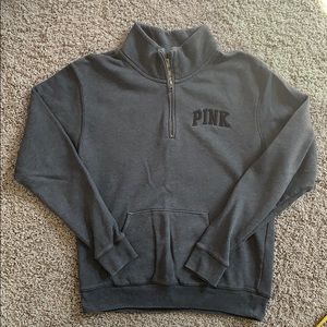 (2 for $6) Pink Quarter Zip